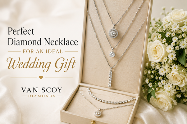 Perfect Diamond Necklace for an Ideal Wedding Gift