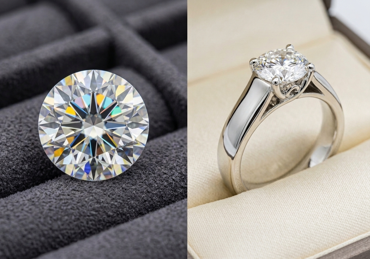 Which Comes First? The Diamond or the Diamond Engagement Ring?