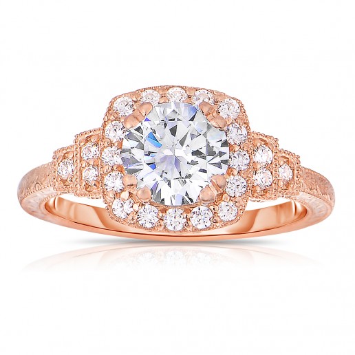Colored Stylish Engagement Ring For the Soon To Be