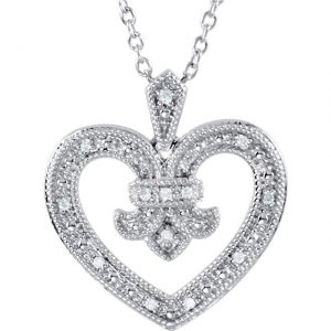 Diamond Heart Necklace