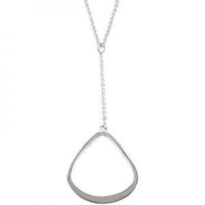 Sterling Silver Necklace with Fashion Drop - Van Scoy Diamonds