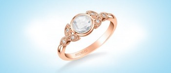 Rose Cut Engagement Rings