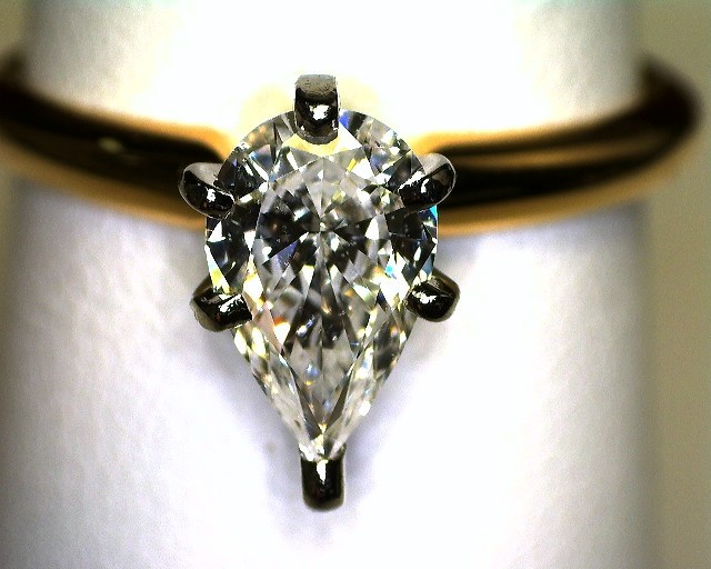 Pear Shape Engagement Ring