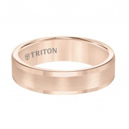 6Mm Rose Tungsten Band