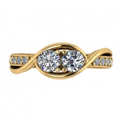 Twostone Diamond Jewelry - perfect to give and get!