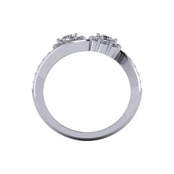 TWO STONE RING