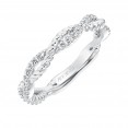 Rhea Twst Diamond Wedding Band