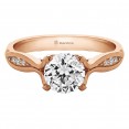WESTRAY DIAMOND ROUND ENGAGEMENT RING WITH 0.75ct H-SI ROUND CENTER