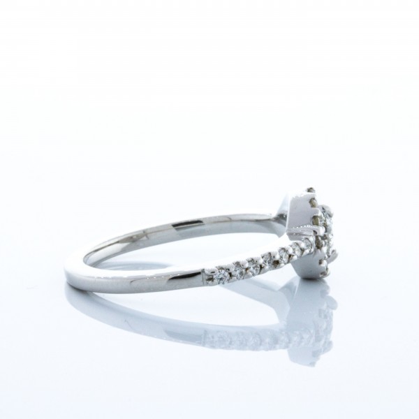 Pear Shape Diamond Halo RIng (.57ctw)