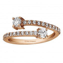 FA221 - Diamond Two Stone Ring