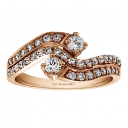 FA227 - Diamond Two Stone Ring