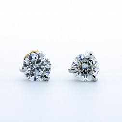 Round Diamond Studs (1.00ctw)