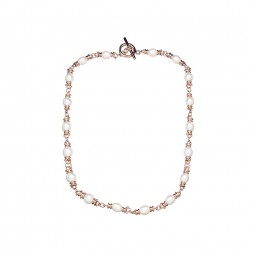Bronze 8-8.5MM Oval Freshwater Cultured Pearl 17