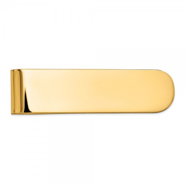 14k Men's Polished Money Clip