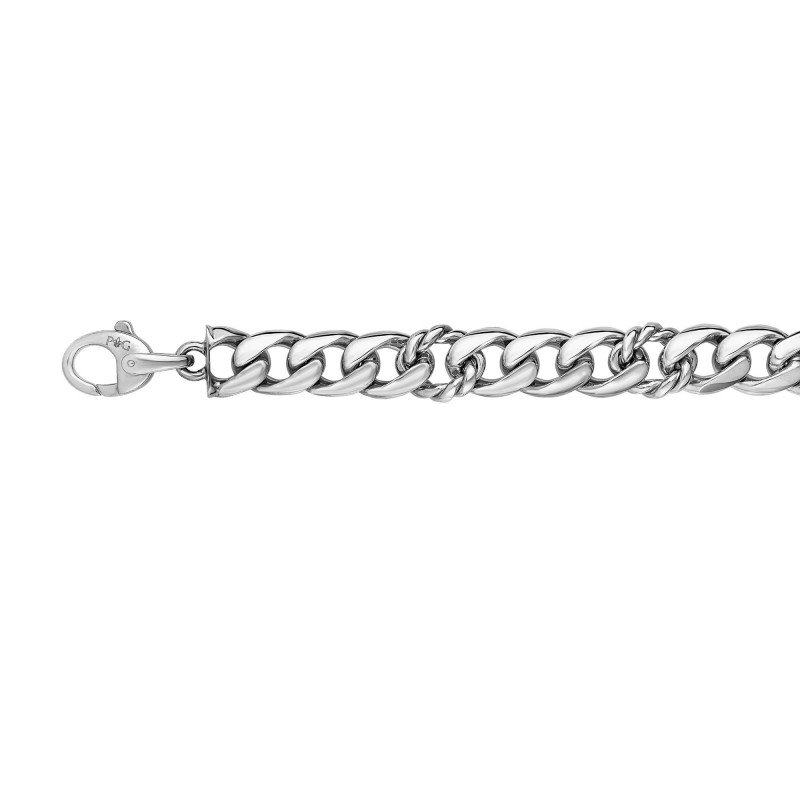 Silver Cuban Link Bracelet