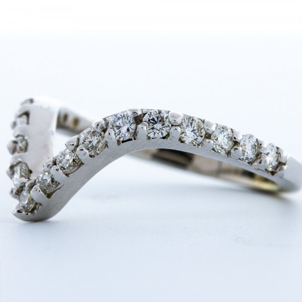 14K White Gold Diamond 