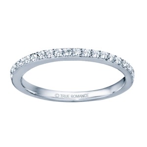 Rm1381-14k White Gold Round Cut Halo Diamond Semi Mount Engagement Ring