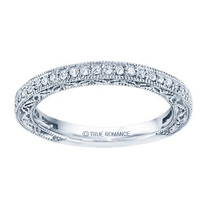 Rm1434rrs -14k Rose Gold Round Cut Double Halo Diamond Vintage Semi Mount Engagement Ring