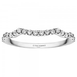 Round Cut Halo Diamond Infinity Semi Mount Engagement Ring