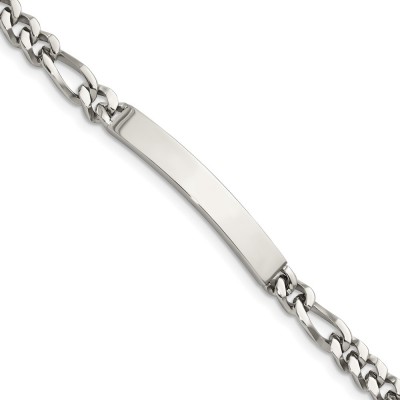 Stainless Steel Polished 8.25in ID Bracelet