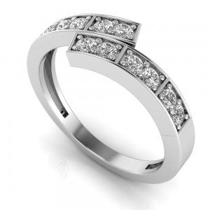 Overlapping Diamond Band
