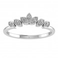 Floral Seven Stone Tiara Band