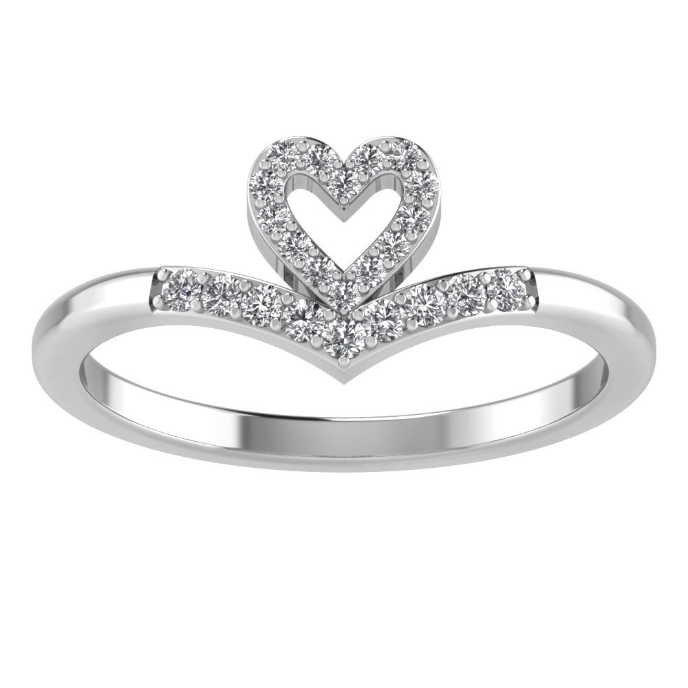 Full Heart Tiara Band