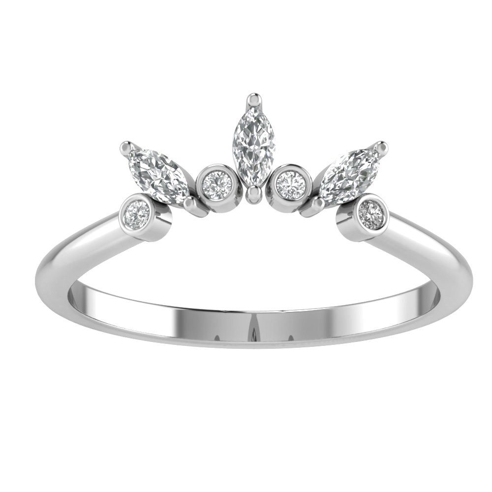 Sunburst Alternating Tiara Band