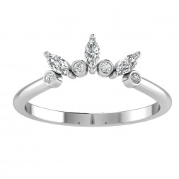 Sunburst Alternating Tiara Band