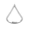 Deep Chevron Tiara Band