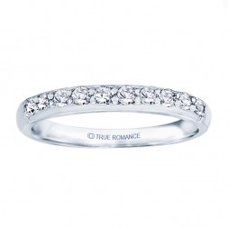 White Gold Straight Band