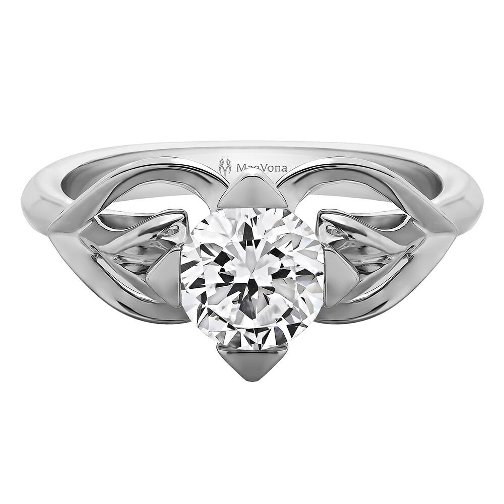 ERISKAY CLASSIC ROUND SOLITAIRE WITH 0.40ct H-SI ROUND CENTER