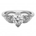 ERISKAY CLASSIC ROUND SOLITAIRE WITH 0.40ct H-SI ROUND CENTER