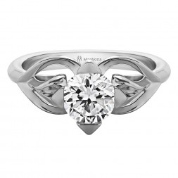 ERISKAY CLASSIC ROUND SOLITAIRE WITH 0.40ct H-SI ROUND CENTER