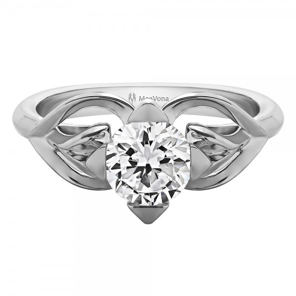 ERISKAY CLASSIC ROUND SOLITAIRE WITH 0.40ct H-SI ROUND CENTER
