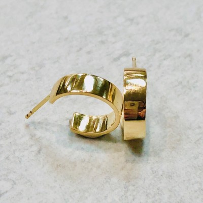 Chubby Hoop Earrings (14kt)
