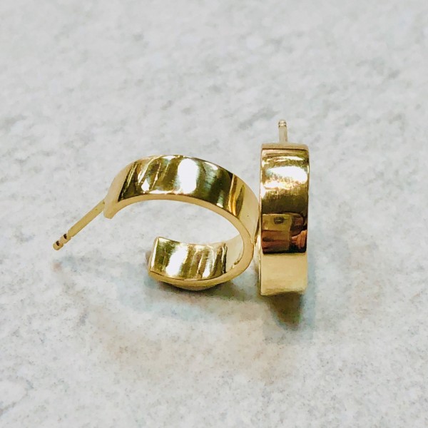 Chubby Hoop Earrings (14kt)