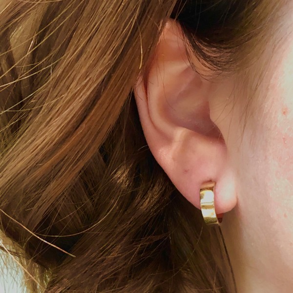 Chubby Hoop Earrings (14kt)