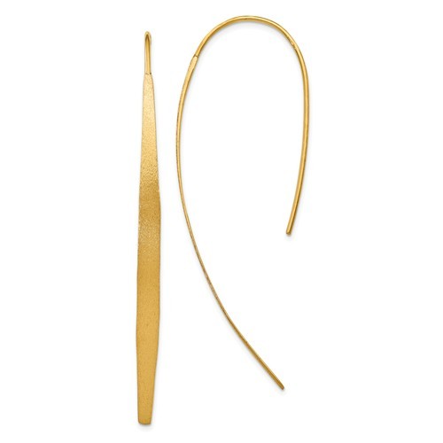 Pol and Brushed earrings