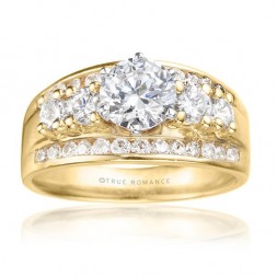Rm429-14k White Gold Semi Mount Engagement Ring From Nostalgic Collection