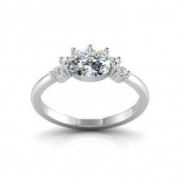 Semi Mount Engagement Ring
