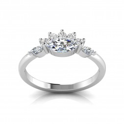 Semi Mount Engagement Ring