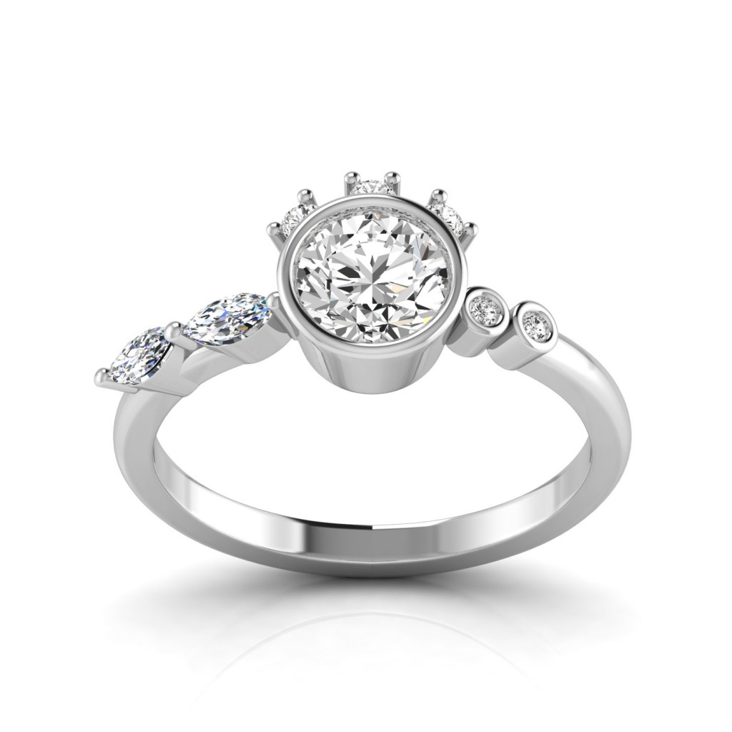 Semi Mount Engagement Ring