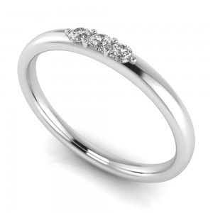 Modern Triple Round Tiara Band