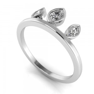 Modern Marquise Tiara Band