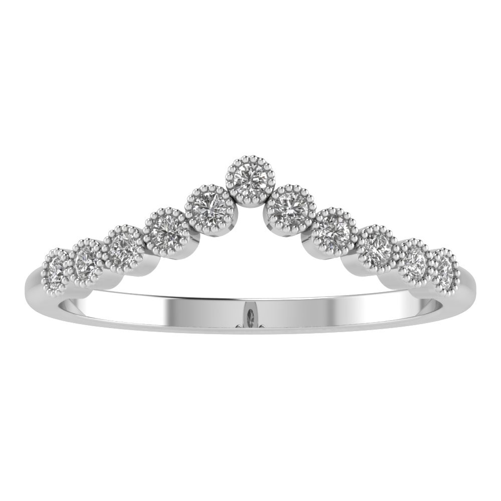 Chevron Pronged Tiara Band