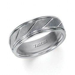 7Mm Cf Gry/Tungsten Band