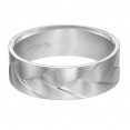 Woven Wedding Band With Satin Finish