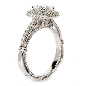 Parisian Diamond Semi-Mount Engagement Ring by Verragio (D133CUDGOLD)