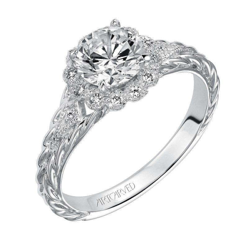 Lila Diamond  Engagement  Ring
